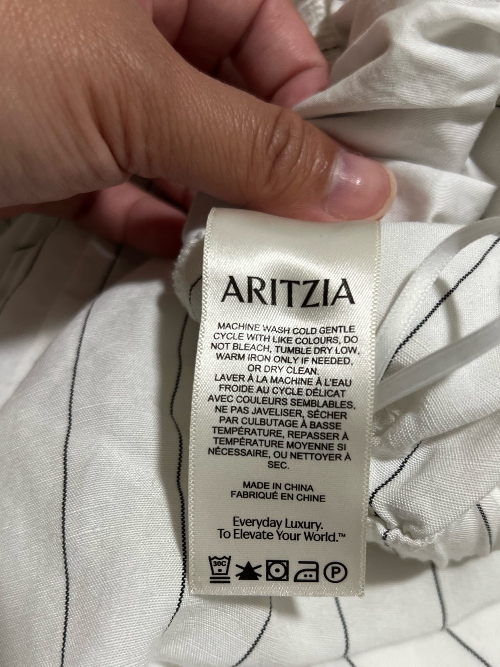 ARITZIA WILFRED The Lodge Short Mini - Cruise Linen - Picture 11 of 16
